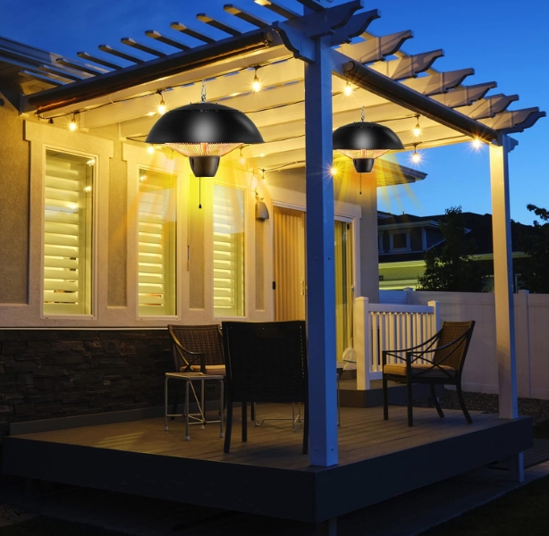 Riscaldatore industriale a soffitto alto