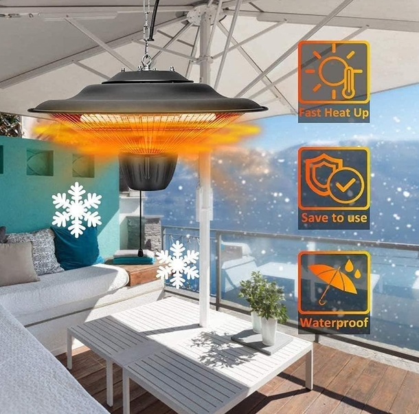 Riscaldatore per patio di discoteca impermeabile